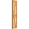 Ekena Millwork Framed Board-n-Batten Shutters w/Z-Bar, Rough Sawn Western Red Cedar, 10 3/4W x 45H, PR RBF06Z11X045RWR - alternate 3